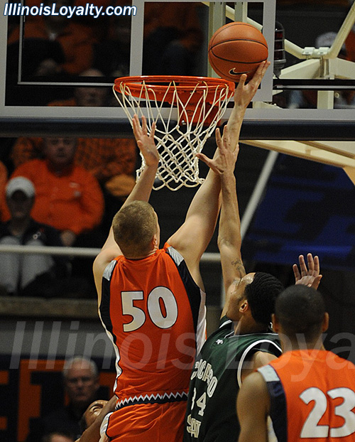 Illini basketball vs Chicago St