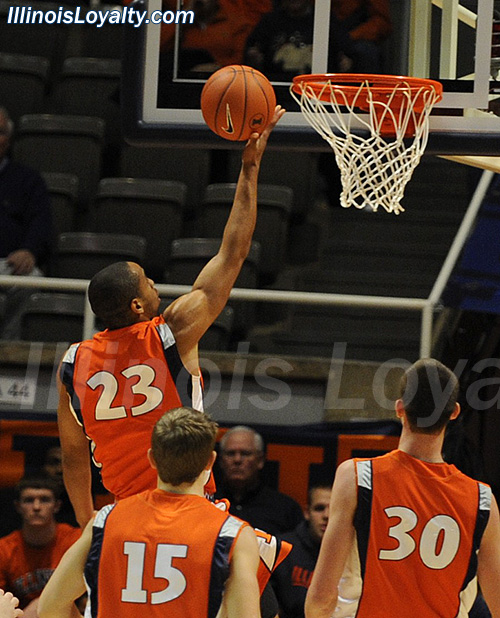 Illini basketball vs Chicago St