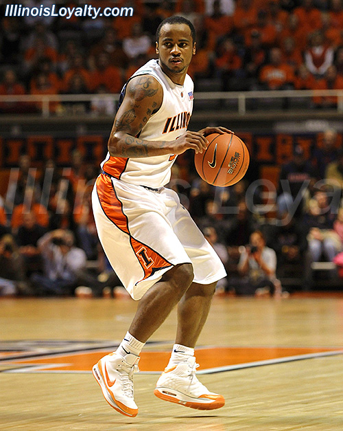 Chester Frazier: Fighting Illini Basketball vs Detroit Mercy