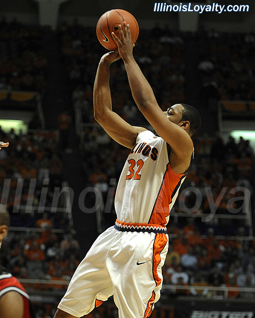 Demetri McCamey: Fighting Illini Basketball vs Detroit Mercy