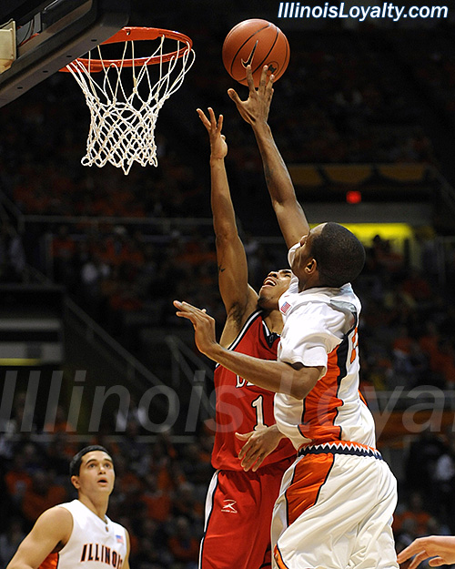 Mike Davis: Fighting Illini Basketball vs Detroit Mercy