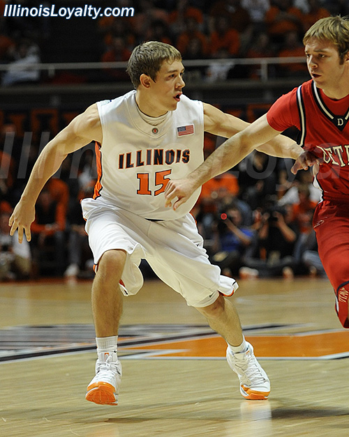 Bubba Chisholm: Fighting Illini Basketball vs Detroit Mercy