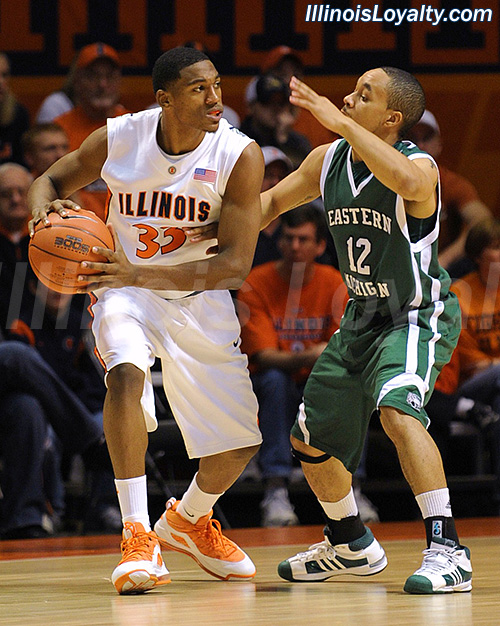 Alex Legion: Fighting Illini Basketball vs Eastern Michigan