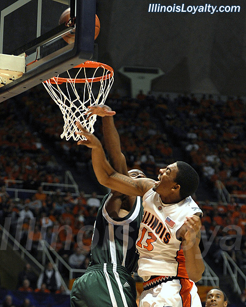 Jeff Jordan: Fighting Illini Basketball vs Eastern Michigan