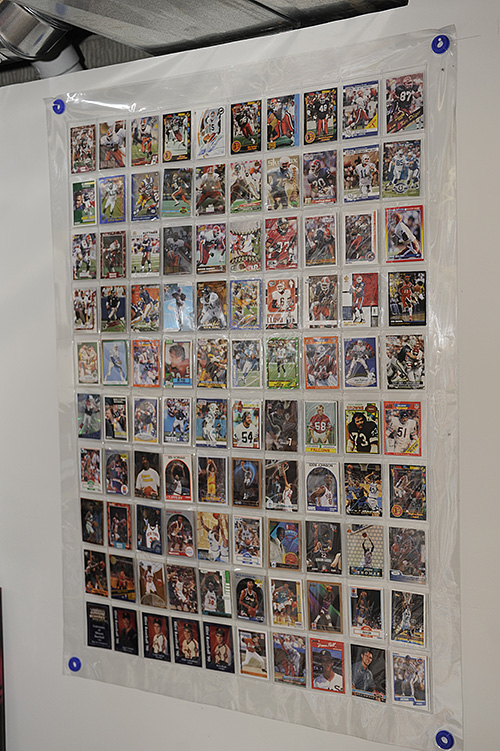 Illini room, Illini memorabilia, Illini posters