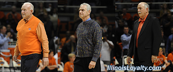 Lou Henson, Dick Nagy, Bob Hull