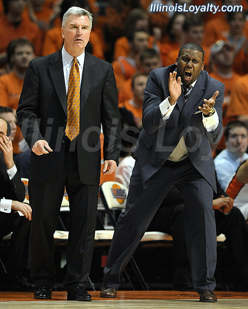 Illini basketball: Bruce Weber and Jerrance Howard