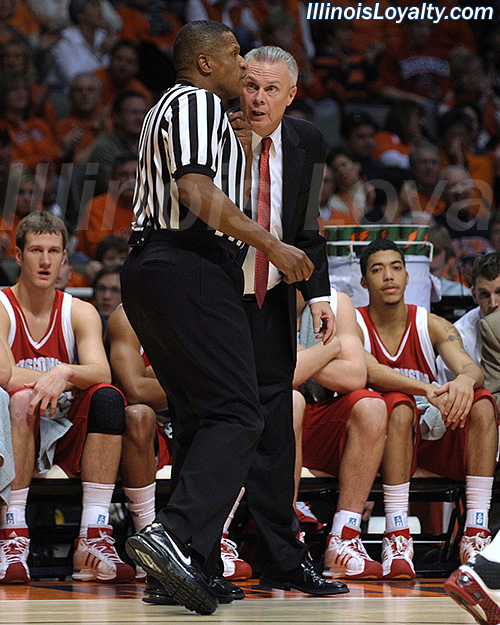Illini basketball: Bo Ryan chats with Ted Valentine