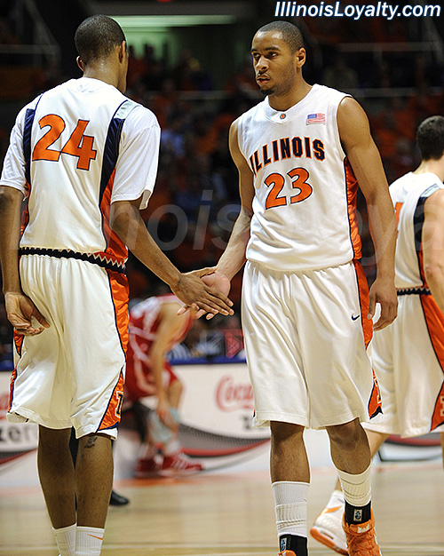 Illini basketball: Mike Davis and Dominique Keller