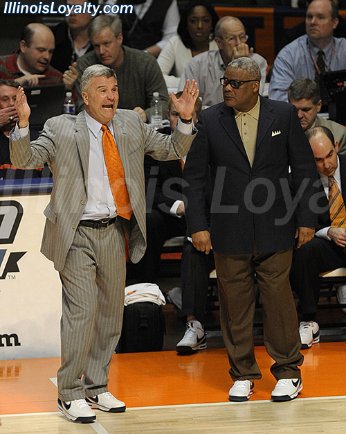 Fighting Illini Basketball: Bruce Weber and Wayne McClain