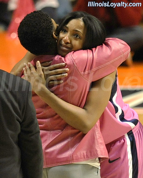 Illini Women's Basketball: Jolette Law and Chelsea Gordon