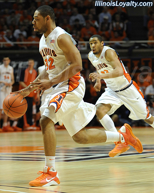 Fighting Illini Basketball: Demetri McCamey and Dominique Keller