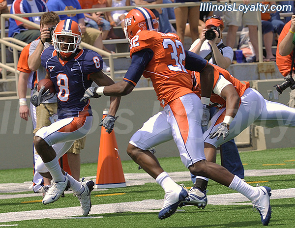Illini football - Supo Sanni takes the angle on A.J. Jenkins