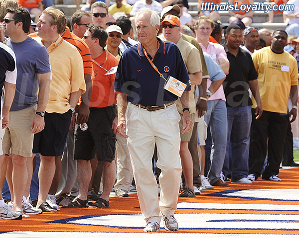 Illini football - Former Illini coach Mike White
