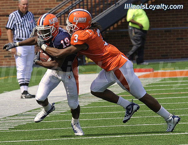 Illini football - Tavon Wilson wraps up Jack Ramsey