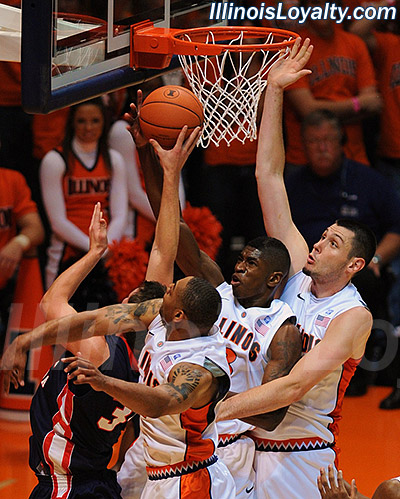 Demetri McCamey, Brandon Paul, Mike Tisdale 