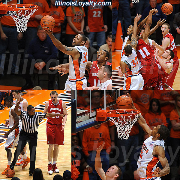 Illinois 69, Wisconsin 61