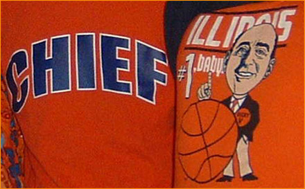 Dicky V Illinois #1 Baby Shirt