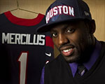 Whitney Mercilus, Jeff Allen, A.J. Jenkins, Derek Dimke in the 2012 NFL Draft
