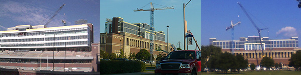 Tower cranes