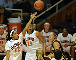 Illini Women 64, Oakland 50 - 29 Photos