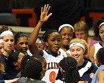 Illini Women Top Wisconsin on Last-Second Layup - 12 Photos