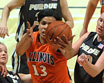 Illini Women 61, Purdue 57