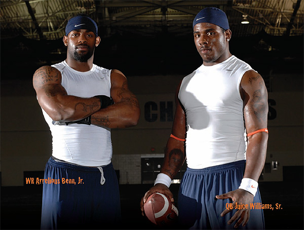 Arrelious Benn and Juice Williams