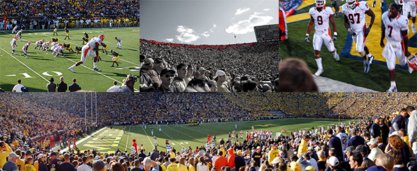 Illinois - Michigan football