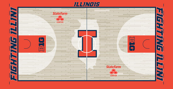Illinois Basketball Seating Chart