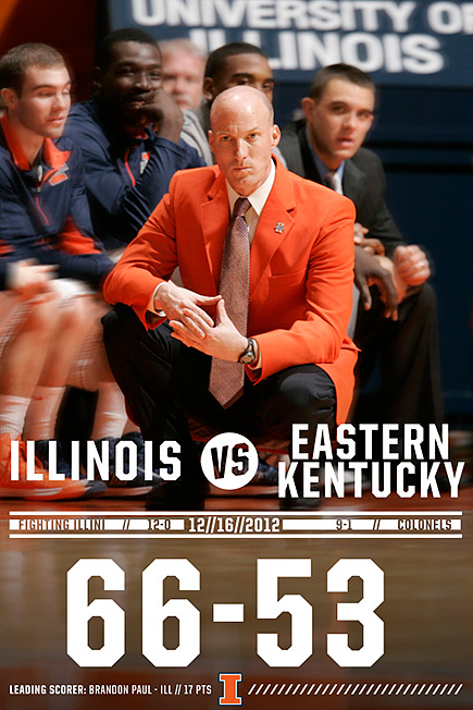John Groce in the orange blazer