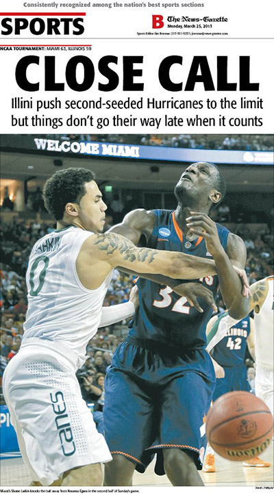 Illini-Miami close call