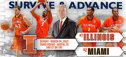 Illini vs Miami FL