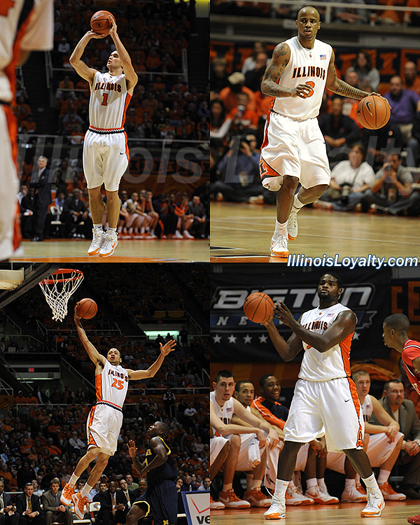 Illini basketball: Trent Meacham, Chester Frazier, Calvin Brock, CJ Jackson