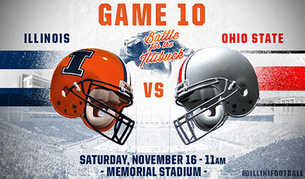 Illinois vs Ohio State football