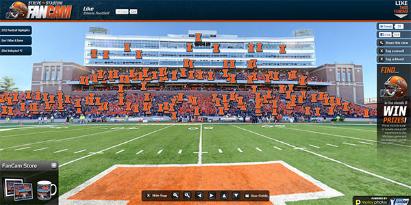 Illini FanCam - Memorial Stadium