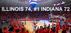 Illinois 74, #1 Indiana 72