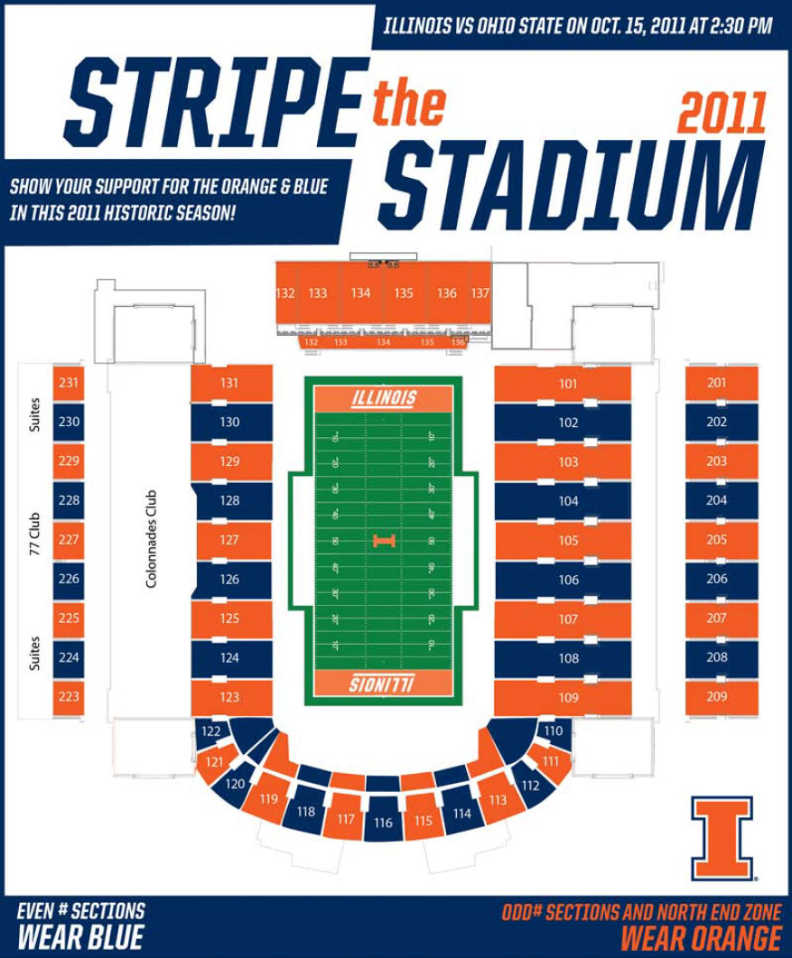 Illinois Football Stadium Seating Chart