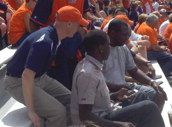 Kendrick Nunn and John Groce