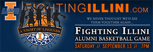 Illini basketball - A Night of Legends