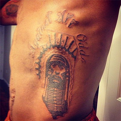 Rayvonte Rice's tattoo