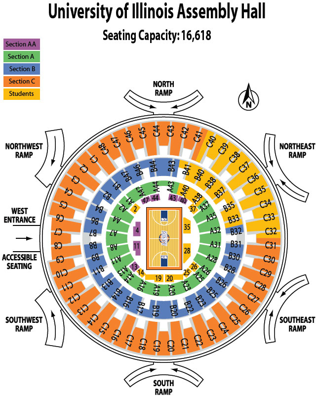 assembly hall seating chart illinois university of illinois tickets sixt re...