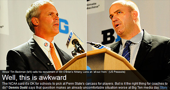 Tim Beckman vs Bill O'Brien