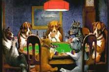 Dogs Playing Poker GIFs | Tenor
