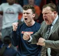 Illini senior day special for Brad Underwood and son Tyler ...