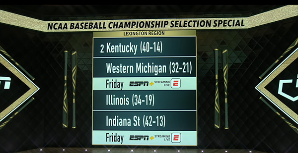 Illinois Baseball NCAA Tournament