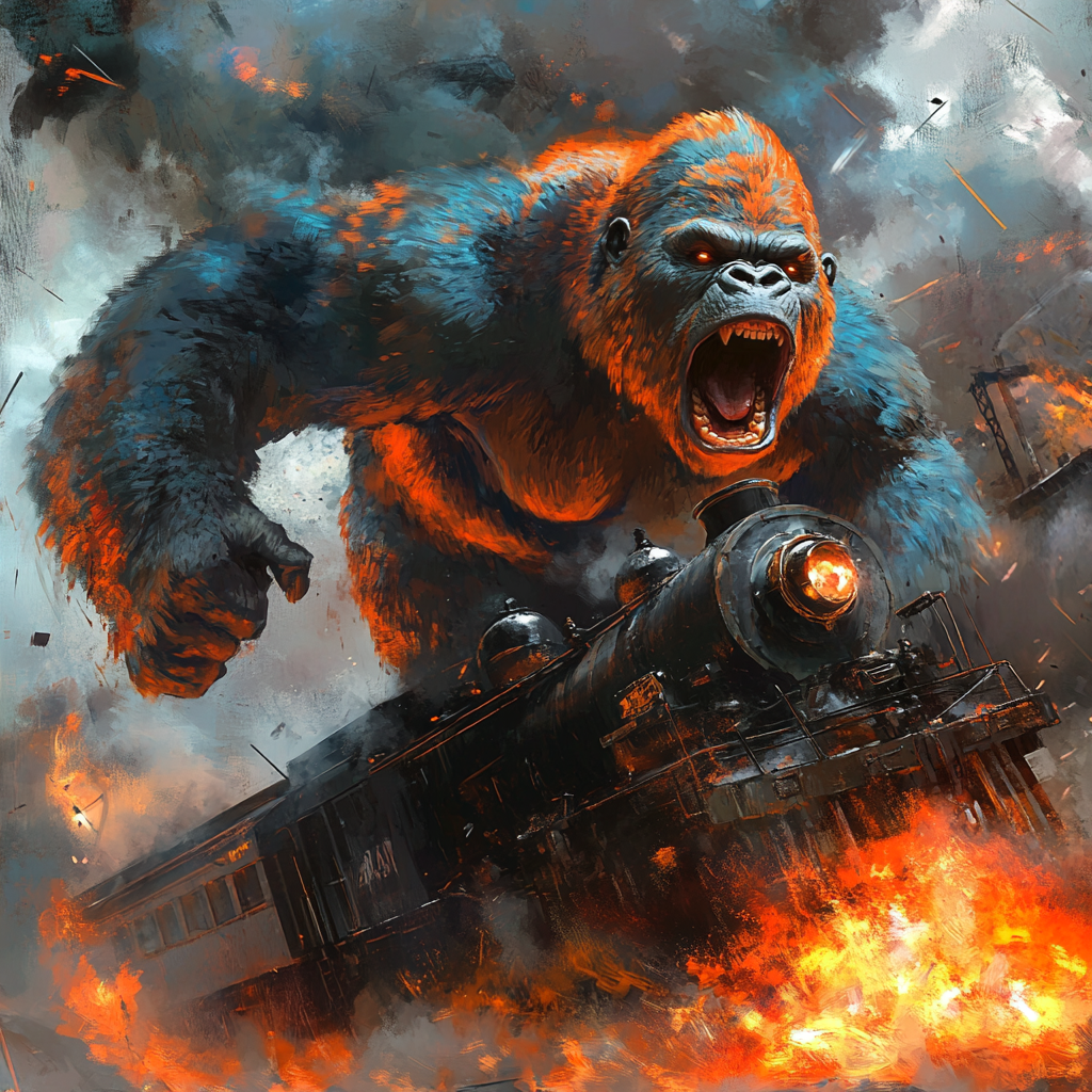 jiesong0_king_kong_with_orange_and_blue_fur_crushing_a_black_bu_04860fed-ad8e-4ae2-aaba-34840b...png