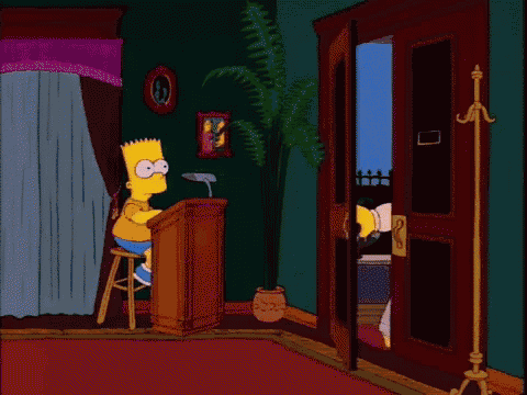 Simpsons - grandpa-abe-exit.gif