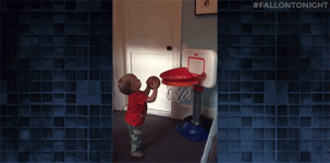 baby dunking.gif
