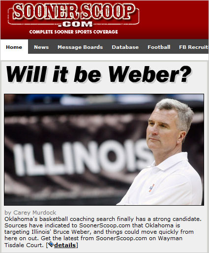 Bruce Weber - Oklahoma